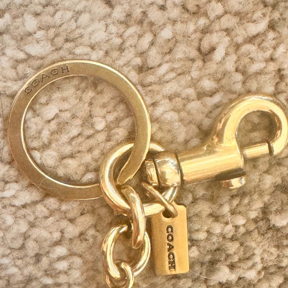 Coach Glittery Red Cherry Keychain - Picture 12 of 15